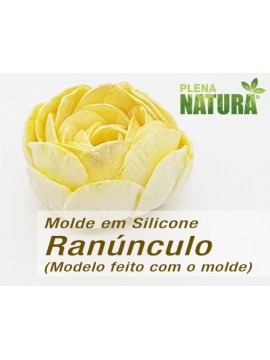 Molde em Silicone - Ranúculo